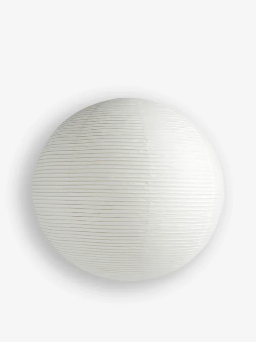 Abat-jour papier de riz shade blanc d80cm - hay