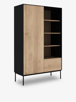 Armoire bird 1 porte 1 tiroir chene massif - ethnicraft