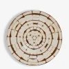 Assiette a dessert dot brown s - jacques...