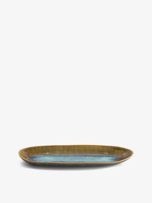 Baguette vide poche bleu et ocre - vanmo...