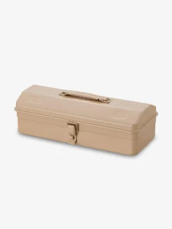 Boite de rangement japon l metal beige - robinson toyo