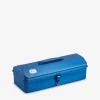 Boite de rangement japon l metal bleu - robinson toyo