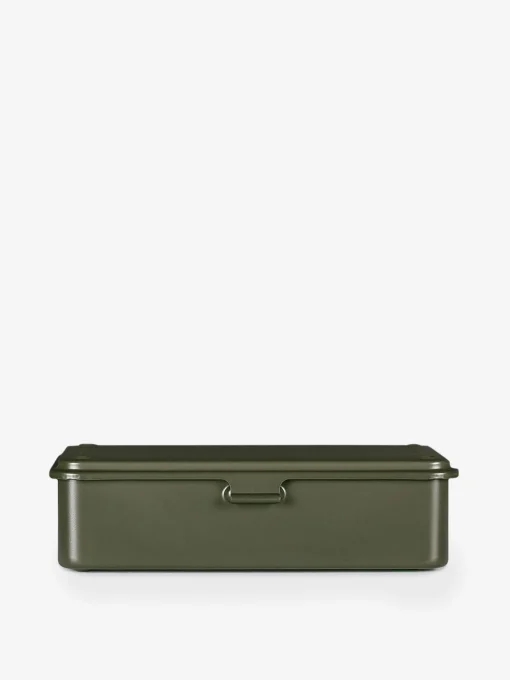 Boite de rangement japon m metal kaki - robinson toyo
