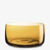 Bol coupe ajana verre ambre
