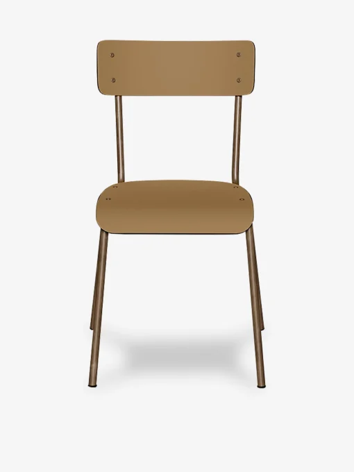 Chaise d'ecolier suzie ocre - les gambettes
