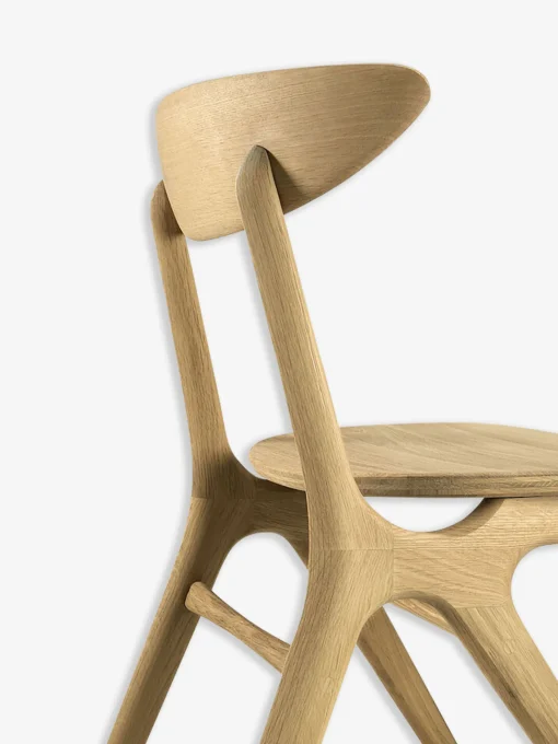 Chaise eye alain van havre bois chene massif - ethnicraft