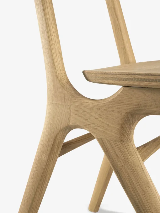 Chaise eye alain van havre bois chene massif - ethnicraft
