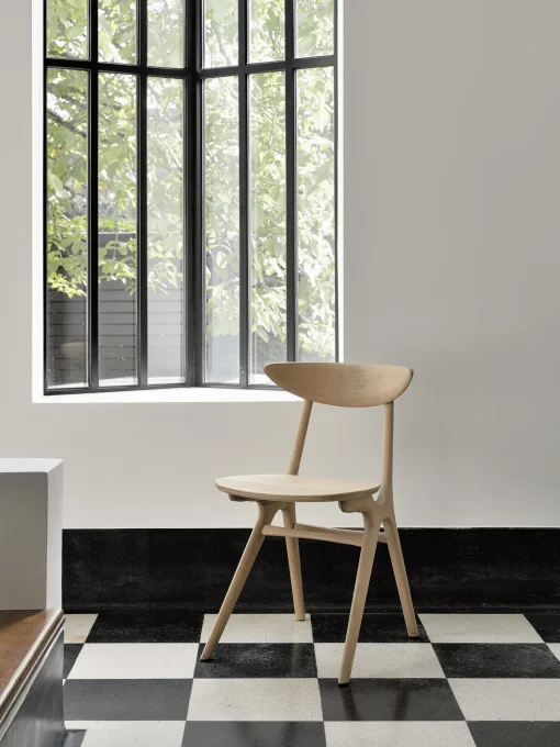 Chaise eye alain van havre bois chene massif - ethnicraft