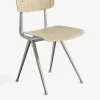 Chaise result wim rietveld chene clair pied beige - hay