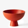 Coupe saladier m strong ceramique rouge ...