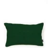 Coussin checks mini 30x50 vert foret