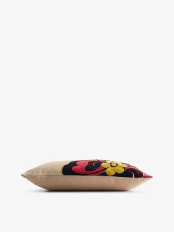 Coussin flower 30x50 ecru
