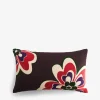 Coussin flower 30x50 prune