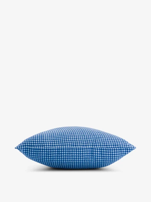 Coussin lucas du tertre 40x40 coton bleu...