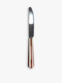 Couteau paul rayure moka - opjet
