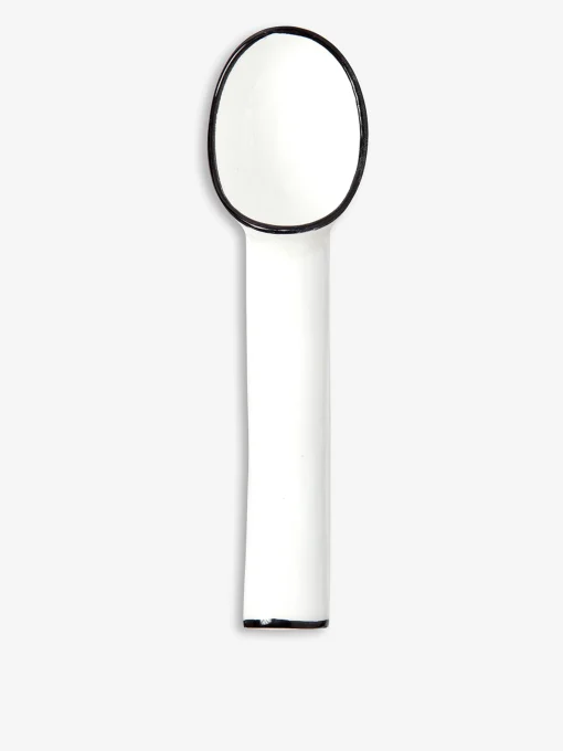 Cuillere a glace croki blanc noir - be h...