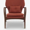 Fauteuil peggy terracota - polspotten
