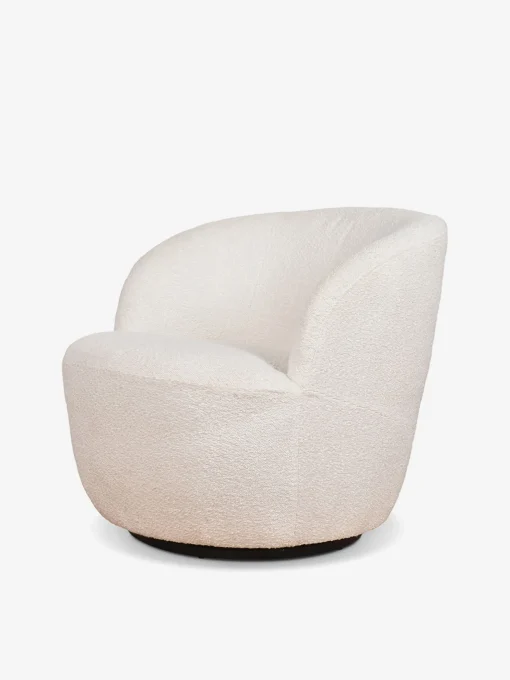 Fauteuil walter blanc - opjet