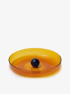 Grand vide poche bubble ambre/cobalt - b...
