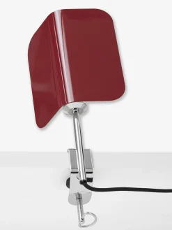 Lampe a pince orientable clip apex bordeaux - hay