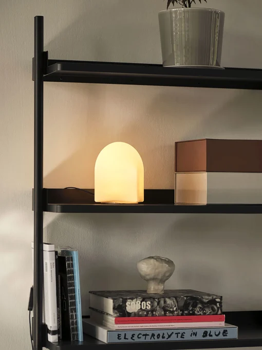 Lampe a poser parade 180 viola heyn-johnsen verre blanc - hay