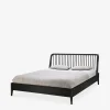 Lit spindle chene noir 180x200 cm - ethnicraft