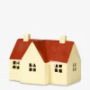Maison bougeoir jaune orange - broste co...