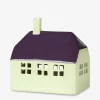 Maison bougeoir vert aubergine - broste ...