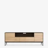 Meuble tv blackbird chene massif - ethnicraft