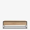 Meuble tv monolit chene massif - ethnicraft