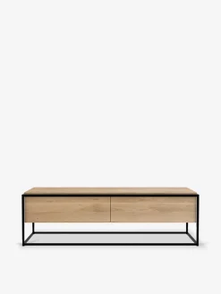 Meuble tv monolit chene massif - ethnicraft