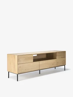 Meuble tv whitebird chene massif - ethnicraft