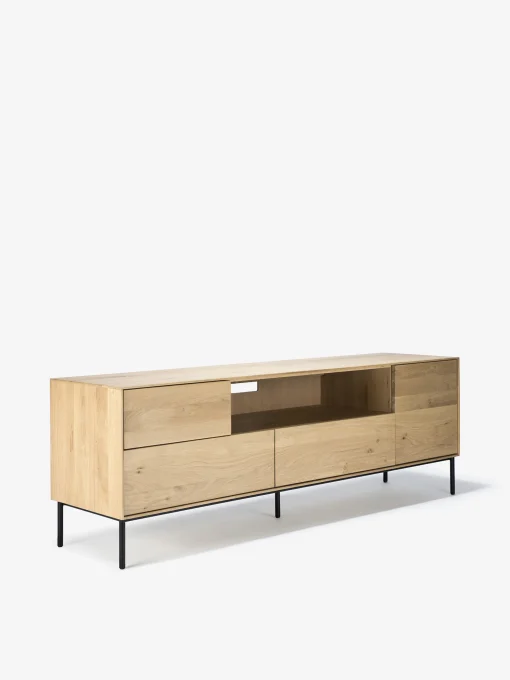 Meuble tv whitebird chene massif - ethnicraft