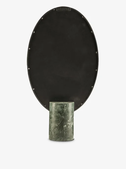 Miroir ovale base en marbre - polspotten