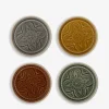 4 petites assiettes rani gres - blooming...