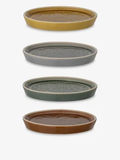 4 petites assiettes rani gres - blooming...