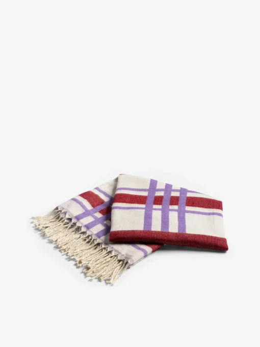 Plaid plano rouge 130x200cm - &klevering