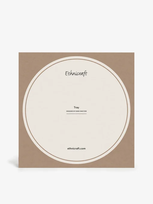 Plateau en bois white slice - ethnicraft