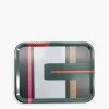 Plateau stripes l 43x33 vert