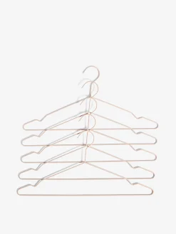 Set 5 cintres metal peche - hay