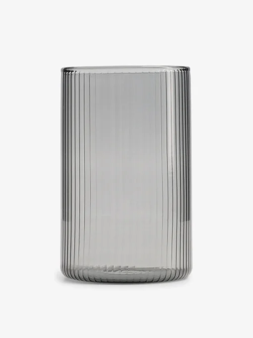 Set 2 verres groove gris