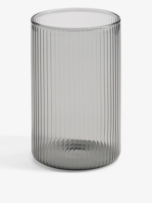 Set 2 verres groove gris