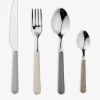 Set de 8 couverts marstal gris - broste ...