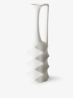 Set de 4 mini vases porcelaine blanche -...