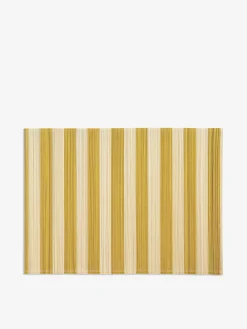 Set de table rayure jaune - &klevering