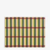 Set de table rayure tricolore jaune - &k...