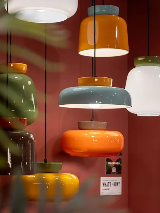Suspension corcovado curry/ciel - ferroluce