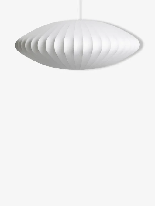 Suspension saucer bubble l george nelson blanc - hay