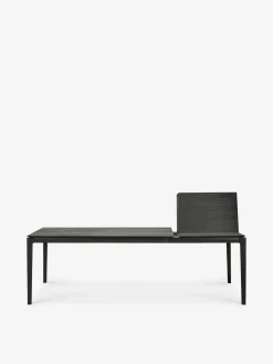 Table a rallonge bok chene noir 160/240 cm - ethnicraft