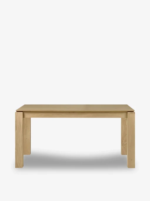 Table a rallonge slice chene massif 180/280 cm - ethnicraft